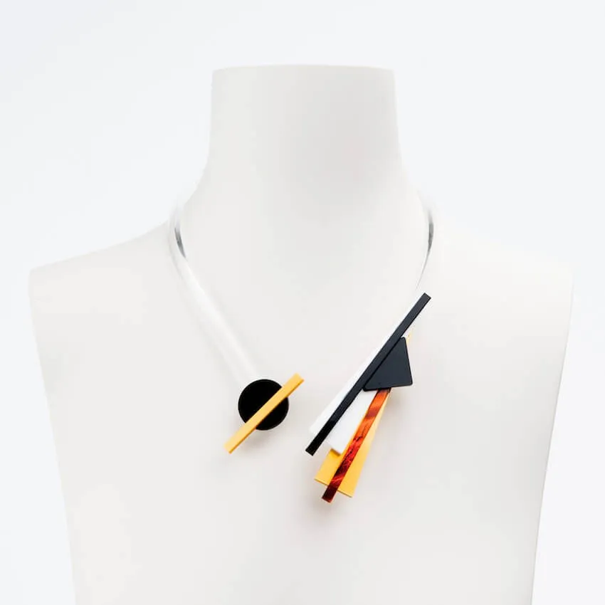 Chic Ad Hoc Kandinsky collana girocollo donna