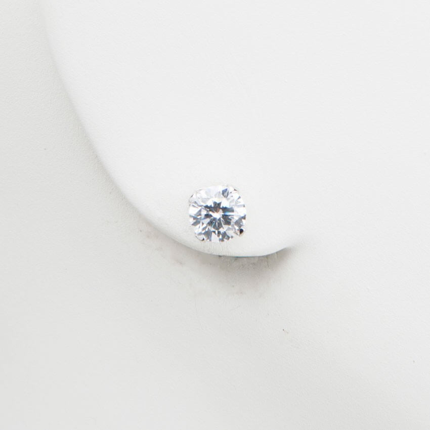 Chic Ad Hoc Orecchini punto luce oro zircone 8mm