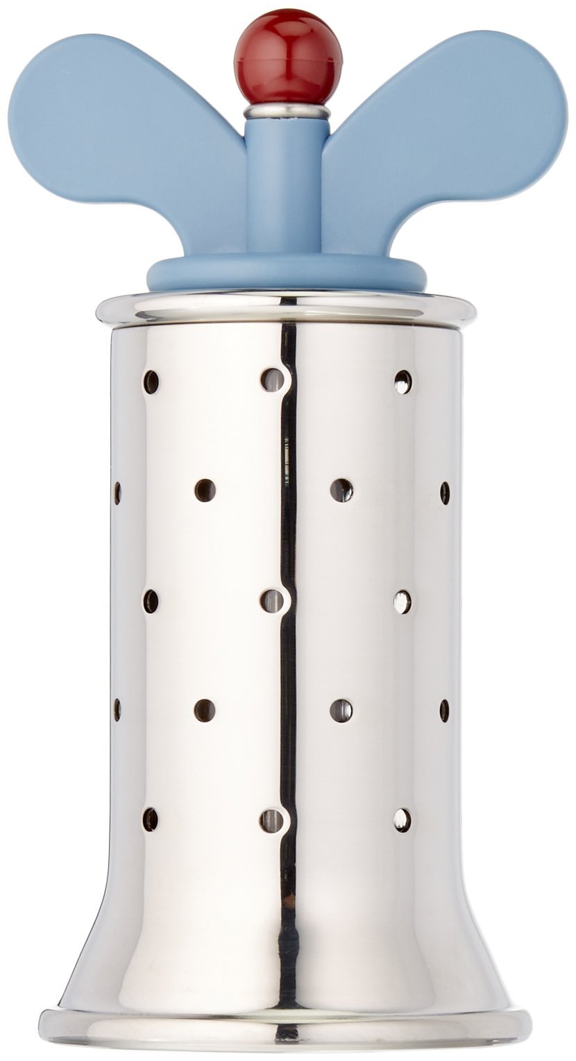 Alessi 9098 macinapepe azzurro acciaio resina 13,2 cm Graves