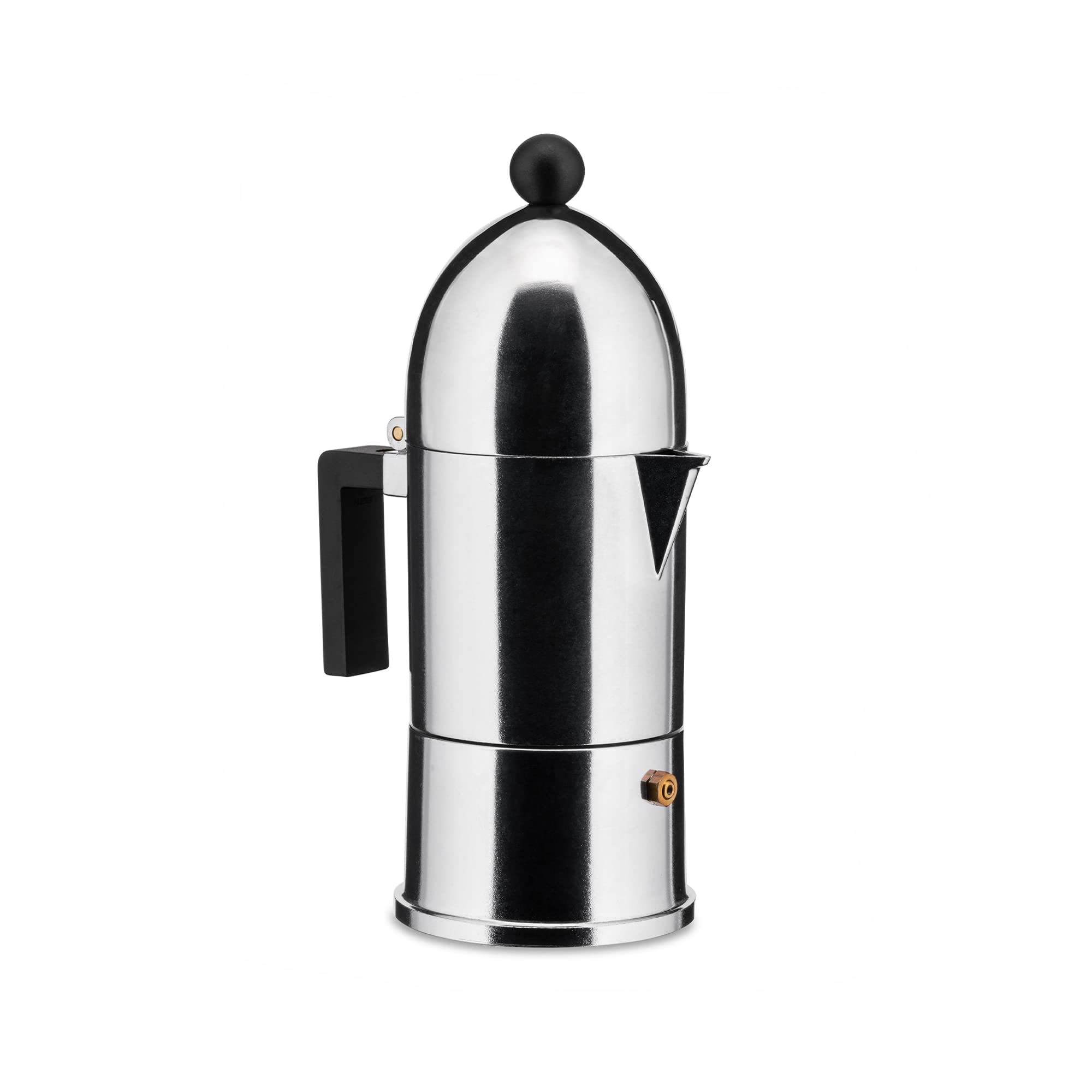 Alessi La Cupola A9095/3 moka 3 tazze alluminio