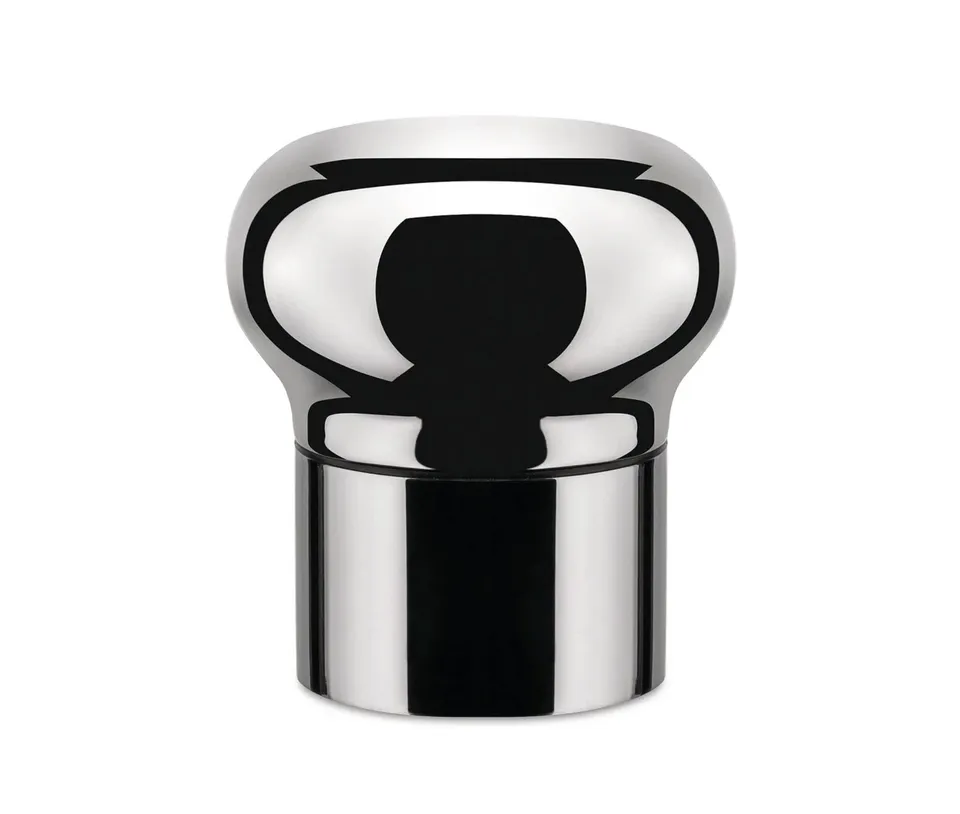 Alessi Noè GIA12 tappo vino champagne acciaio