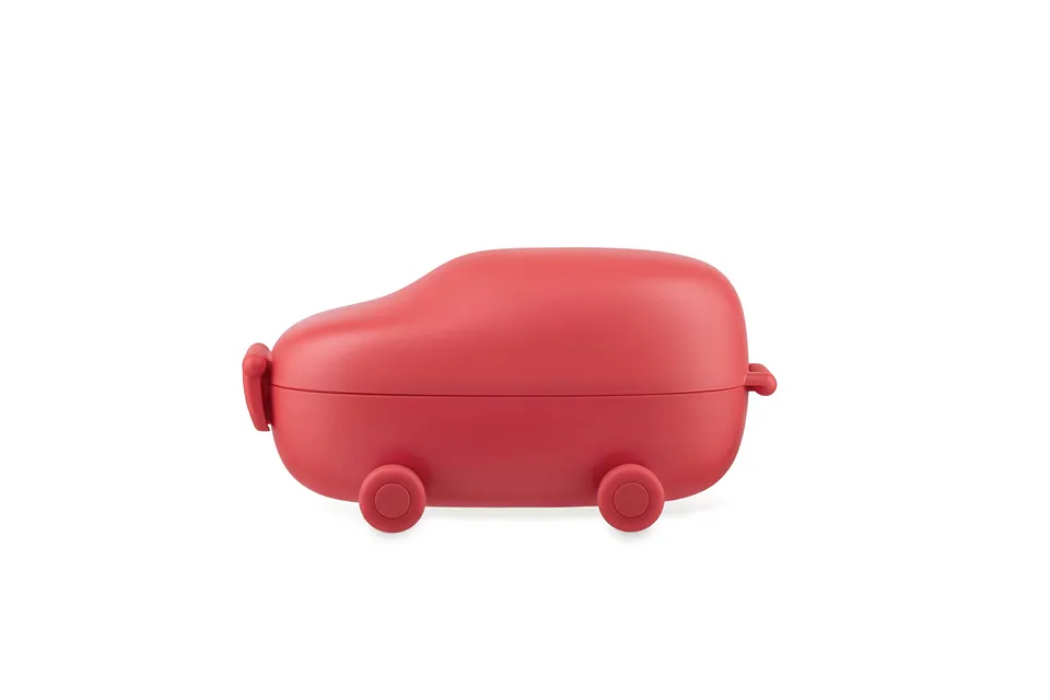 Alessi SA06 Food à Porter Snack Box Rossa 2 Scomparti
