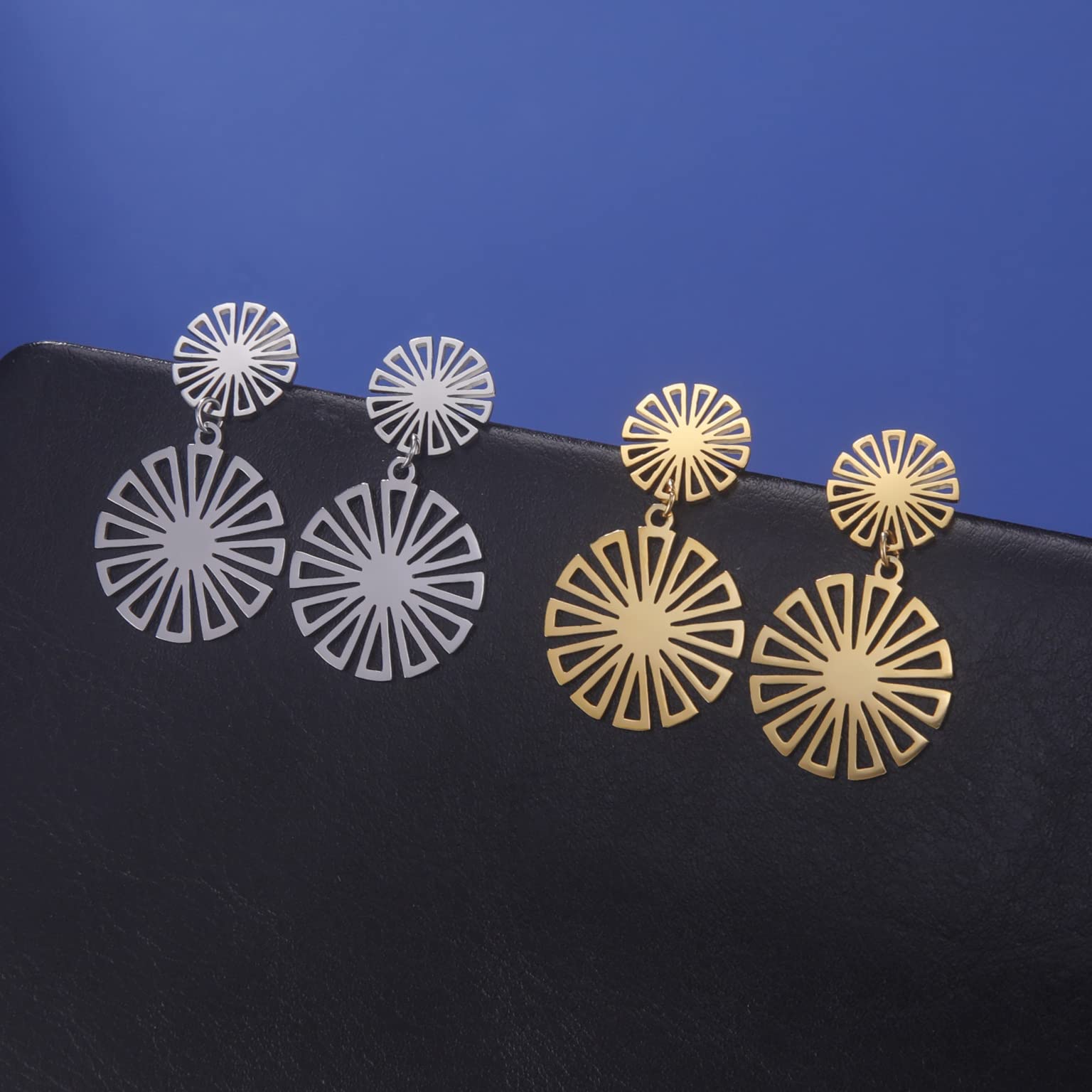 EUEAVAN Earrings orecchini fiore margherita donna