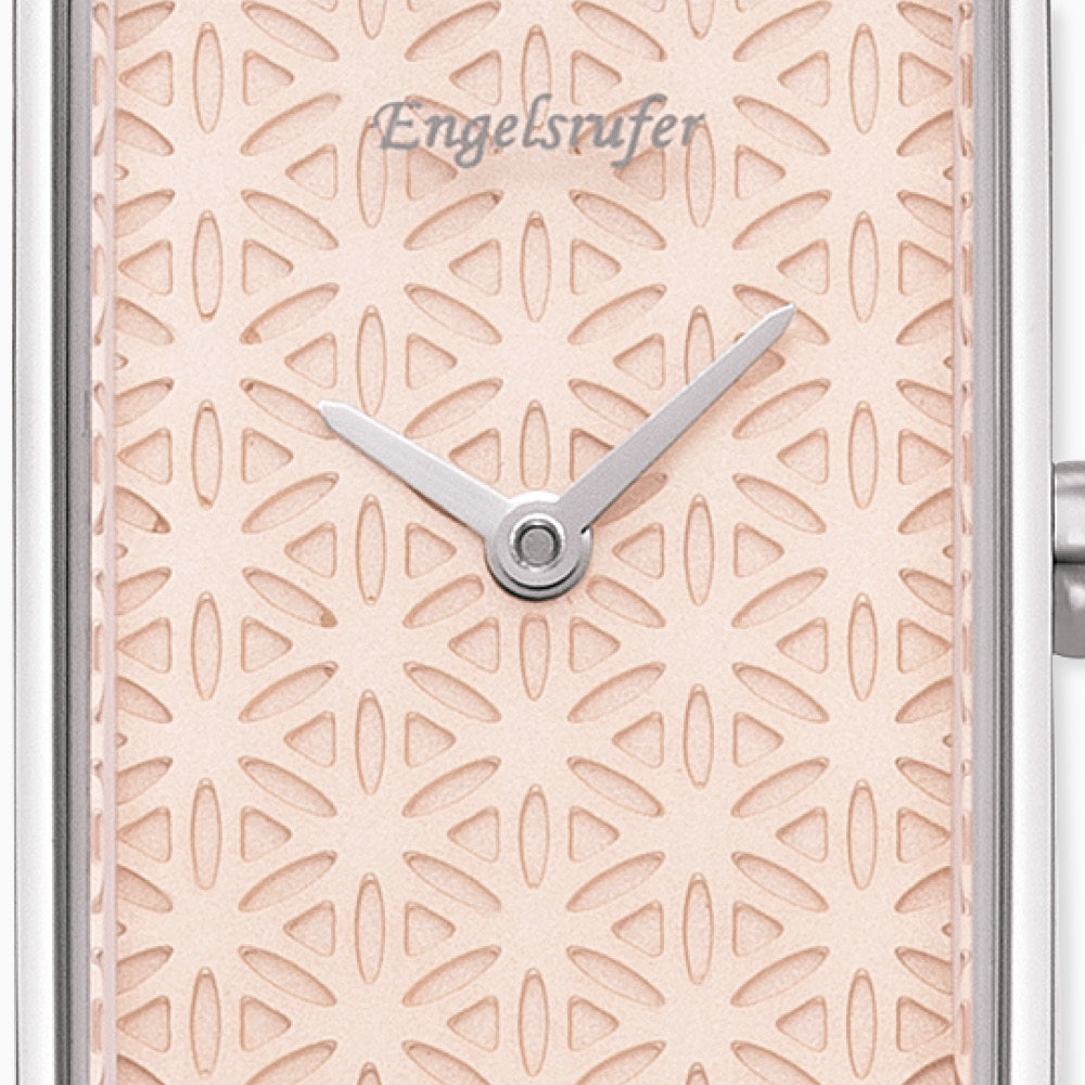Engelsrufer Uhren Lebensblume Orologio Acciaio bicolore mesh
