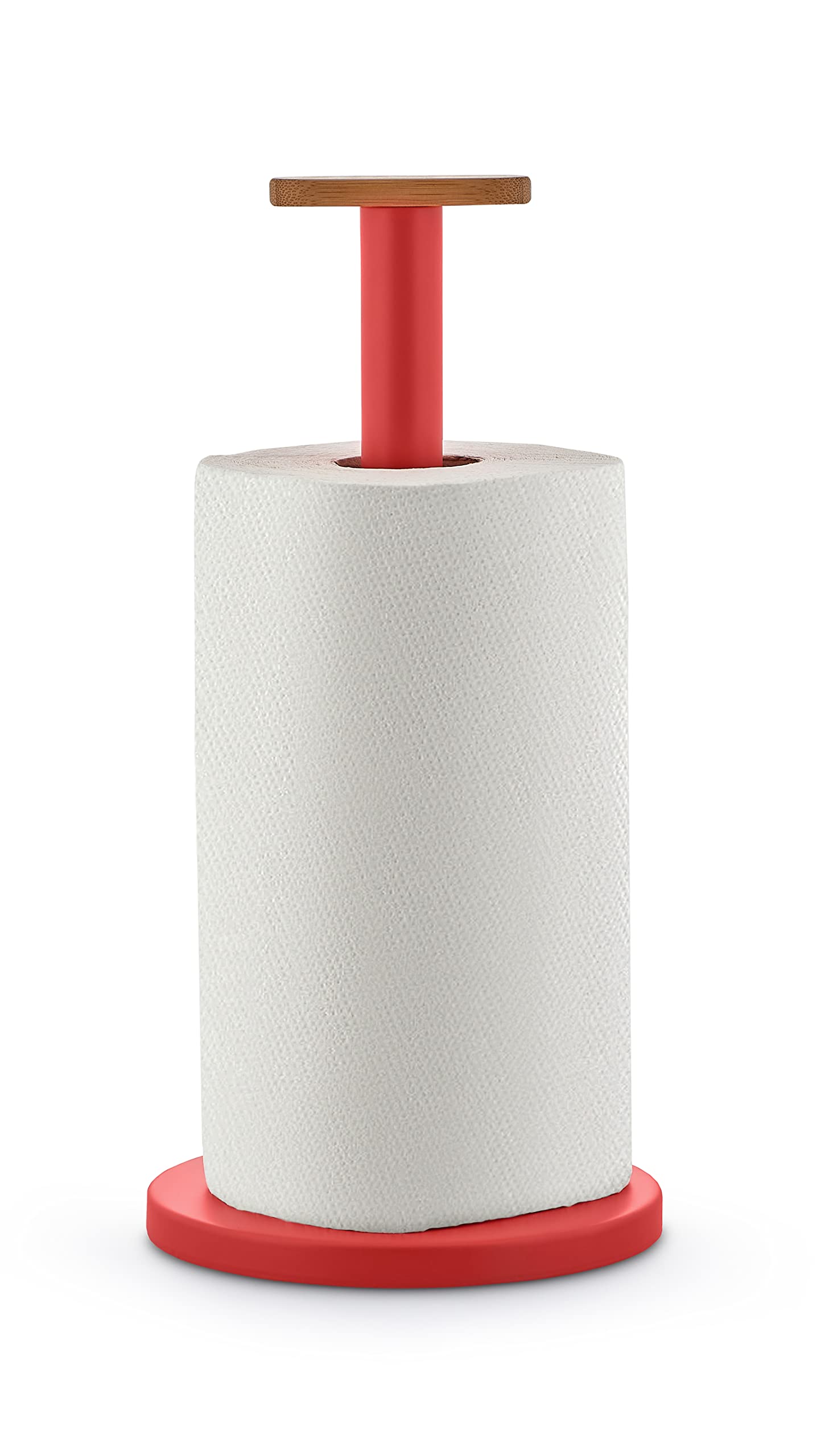 Alessi Mattina BG05 R Portarotolo Cucina Rosso Acciaio