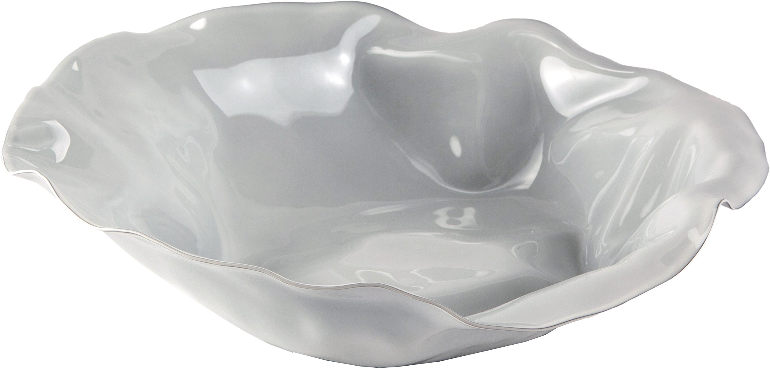 Alessi 90084 Sarrià cestino rotondo argento 27,5 cm