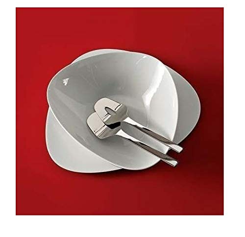Alessi Colombina FM10/38 insalatiera porcellana bianca