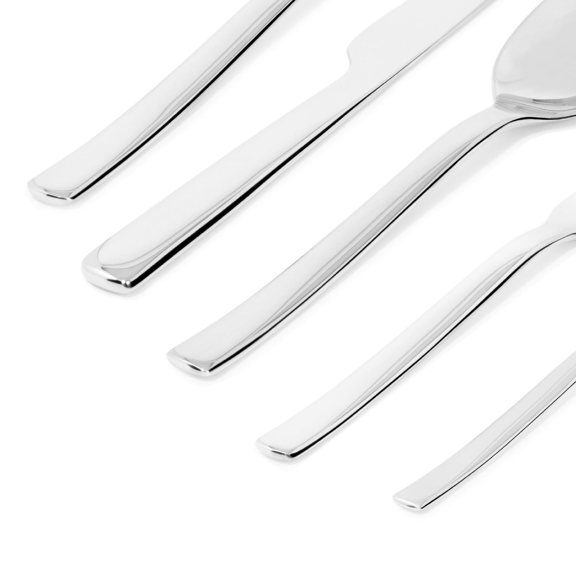 Alessi set posate 5 pezzi acciaio inox tavola