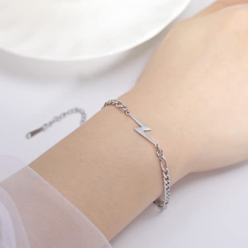 EUEAVAN Bracelets bracciale flash minimalista plastica