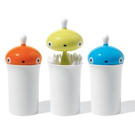 Alessi ASG77 GR portacotone resina verde 15,5 cm