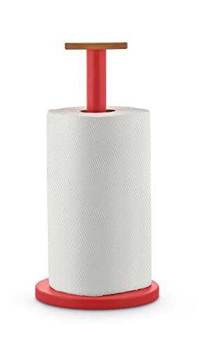 Alessi Mattina BG05 R Portarotolo Cucina Rosso Acciaio