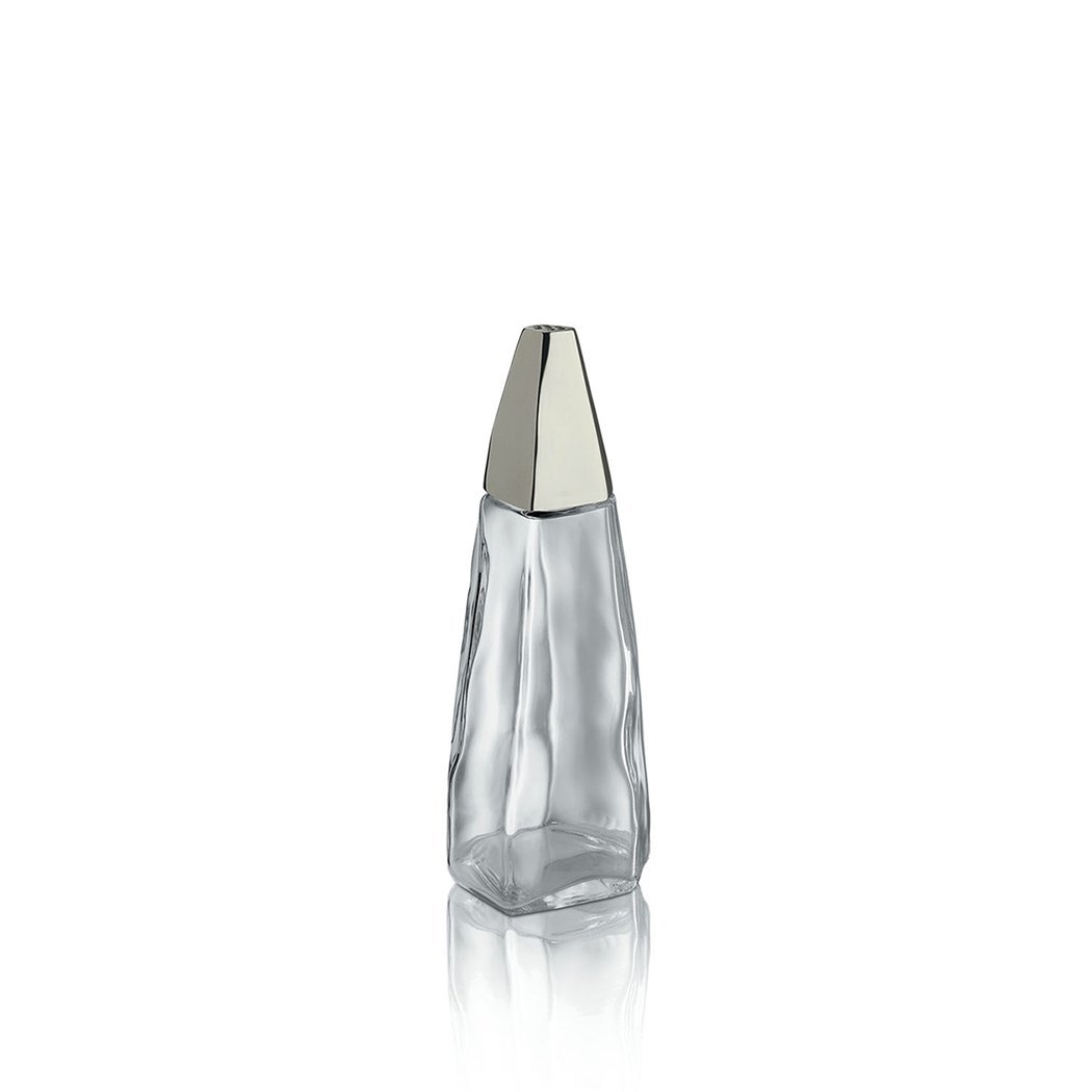 Alessi Officina PZ05 Spargisale Vetro Acciaio 18/10