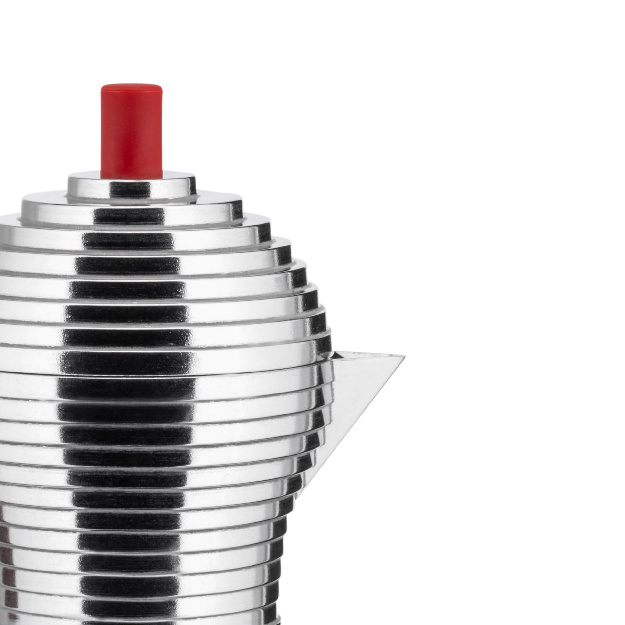 Alessi Pulcina MDL02/6 R moka induzione 6 tazze rossa