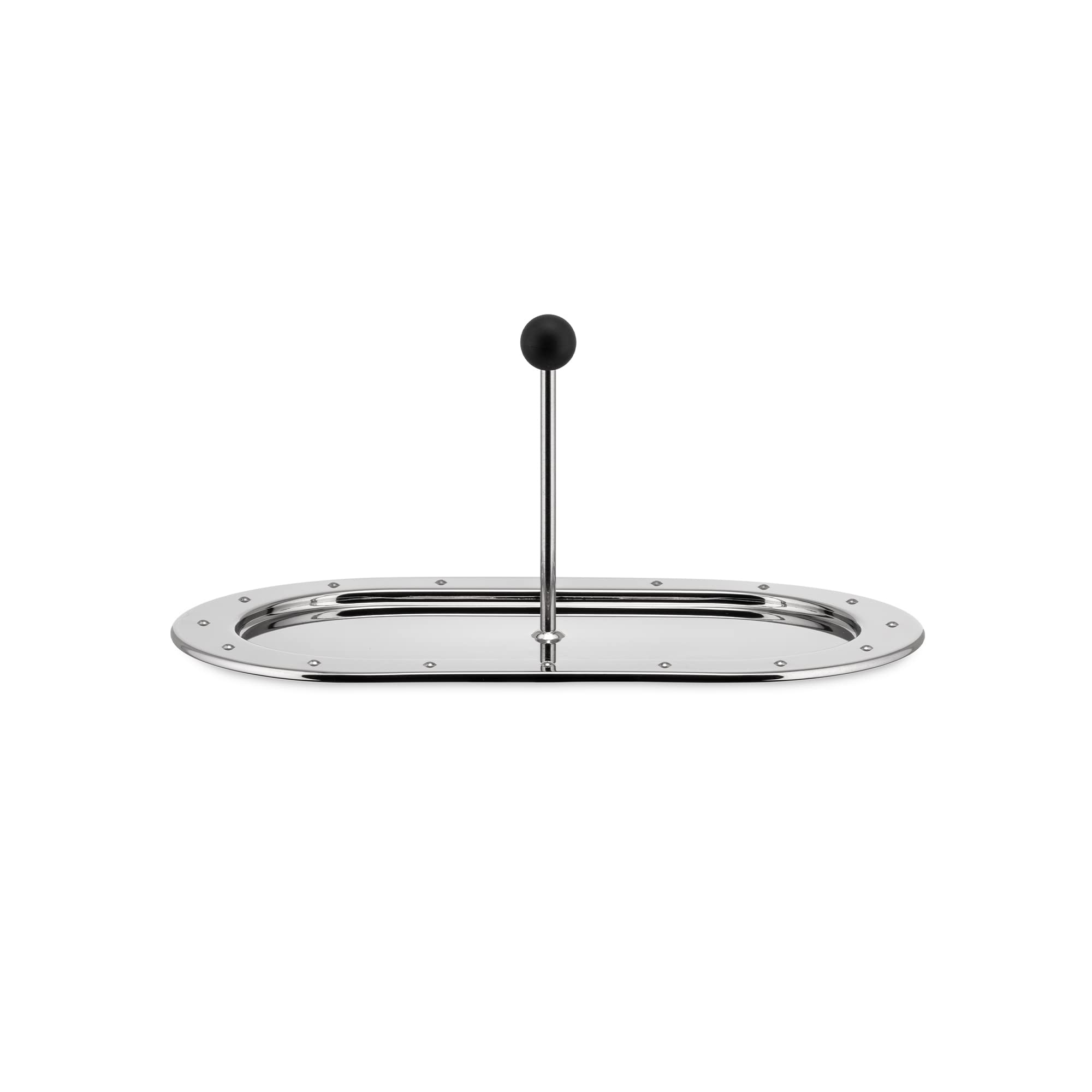Alessi MG34 Graves Vassoio Acciaio Rettangolare 29 cm
