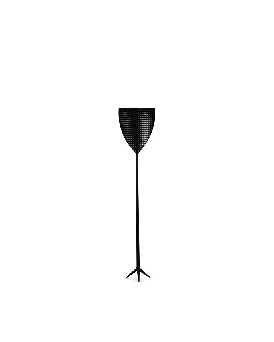 Alessi Dr. Skud APS07 G paletta acchiappamosche grigio resina