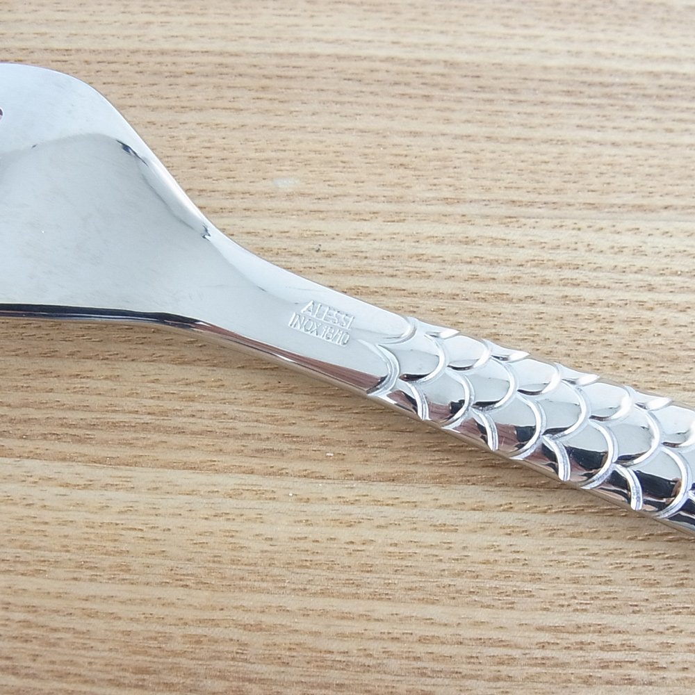 Alessi Colombina Fish forchetta pesce acciaio 23 cm
