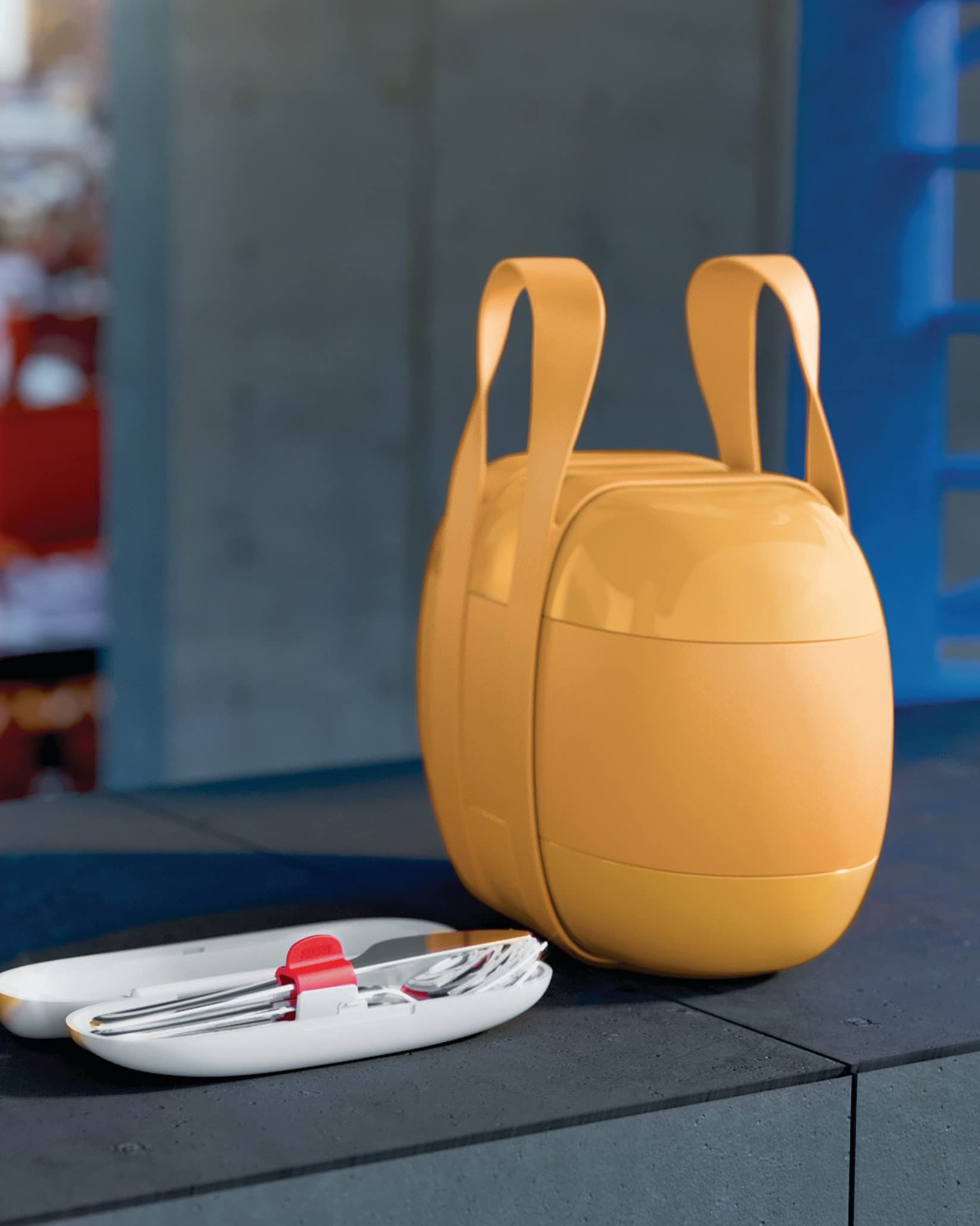 Alessi SA04S3G set posate viaggio acciaio grigio