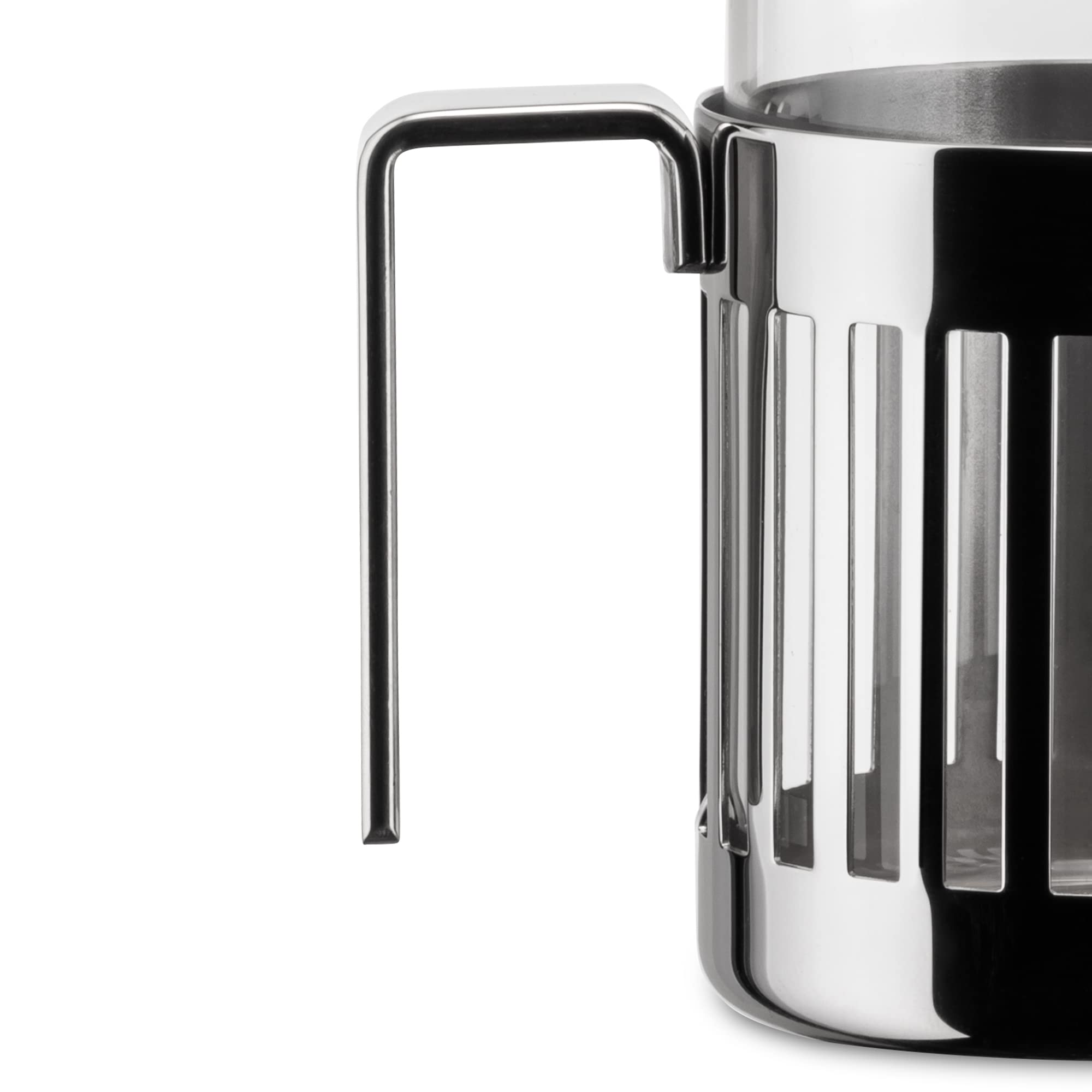 Alessi ARMUG Mug Acciaio Vetro 35 cl Aldo Rossi