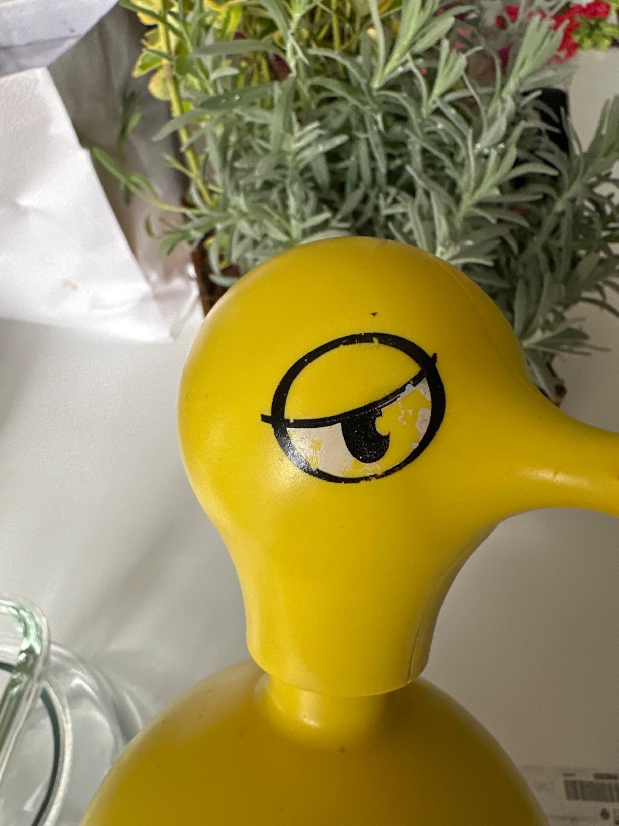Alessi AMGI01 dosatore sapone giallo resina ricaricabile