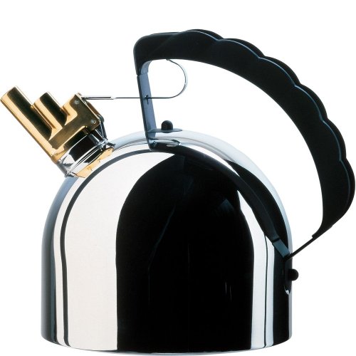 Alessi 9091 FM Bollitore Acciaio Nero 2 L Induzione