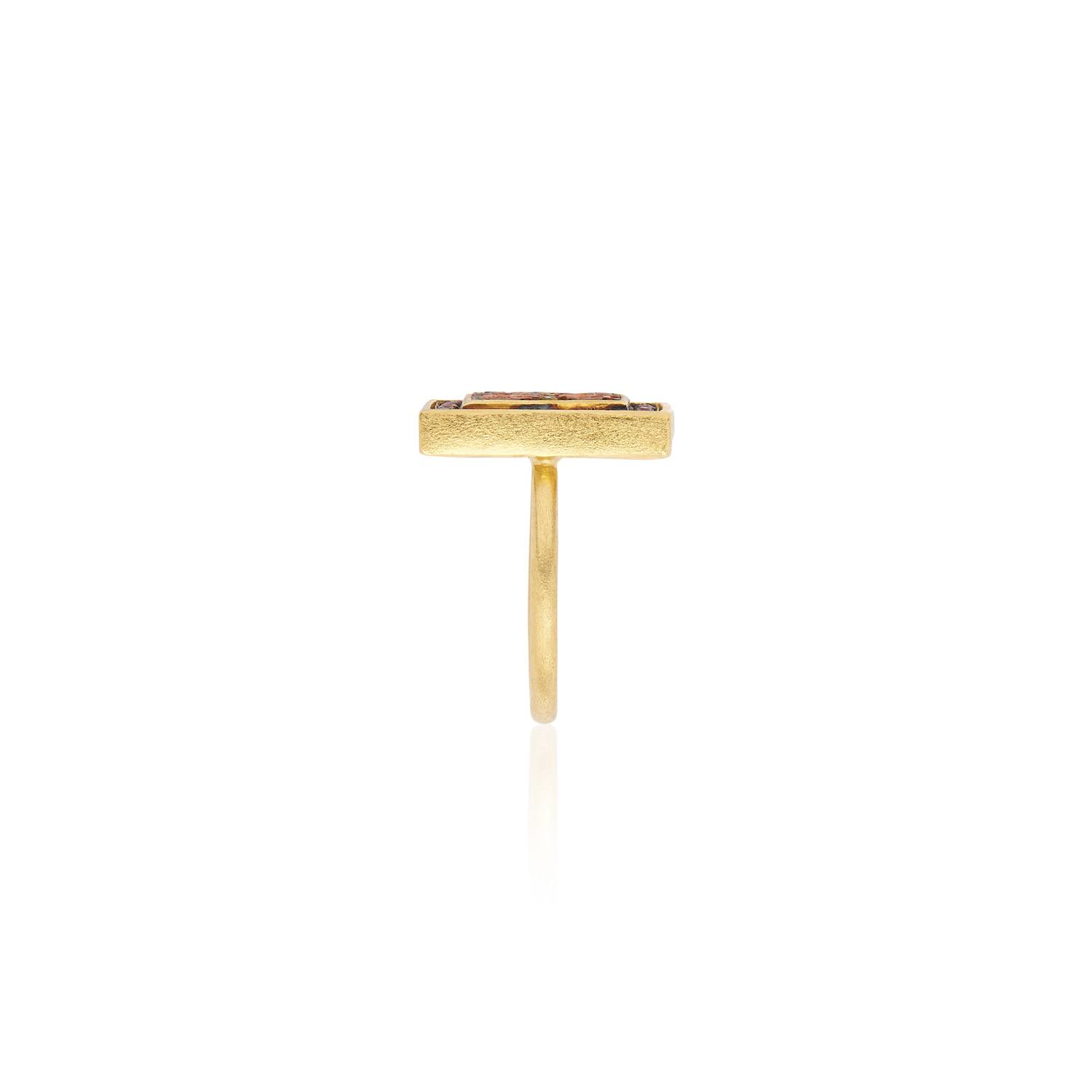 Le Sibille Anelli Persepolis Ring anello oro rubini
