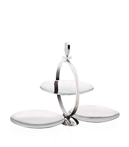 Alessi Fatman MW08 Alzata Pieghevole Acciaio 3 Vassoi