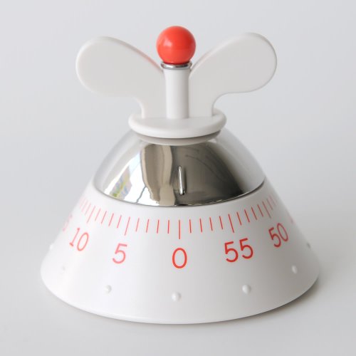 Alessi A09 W contaminuti meccanico bianco 60 minuti resina