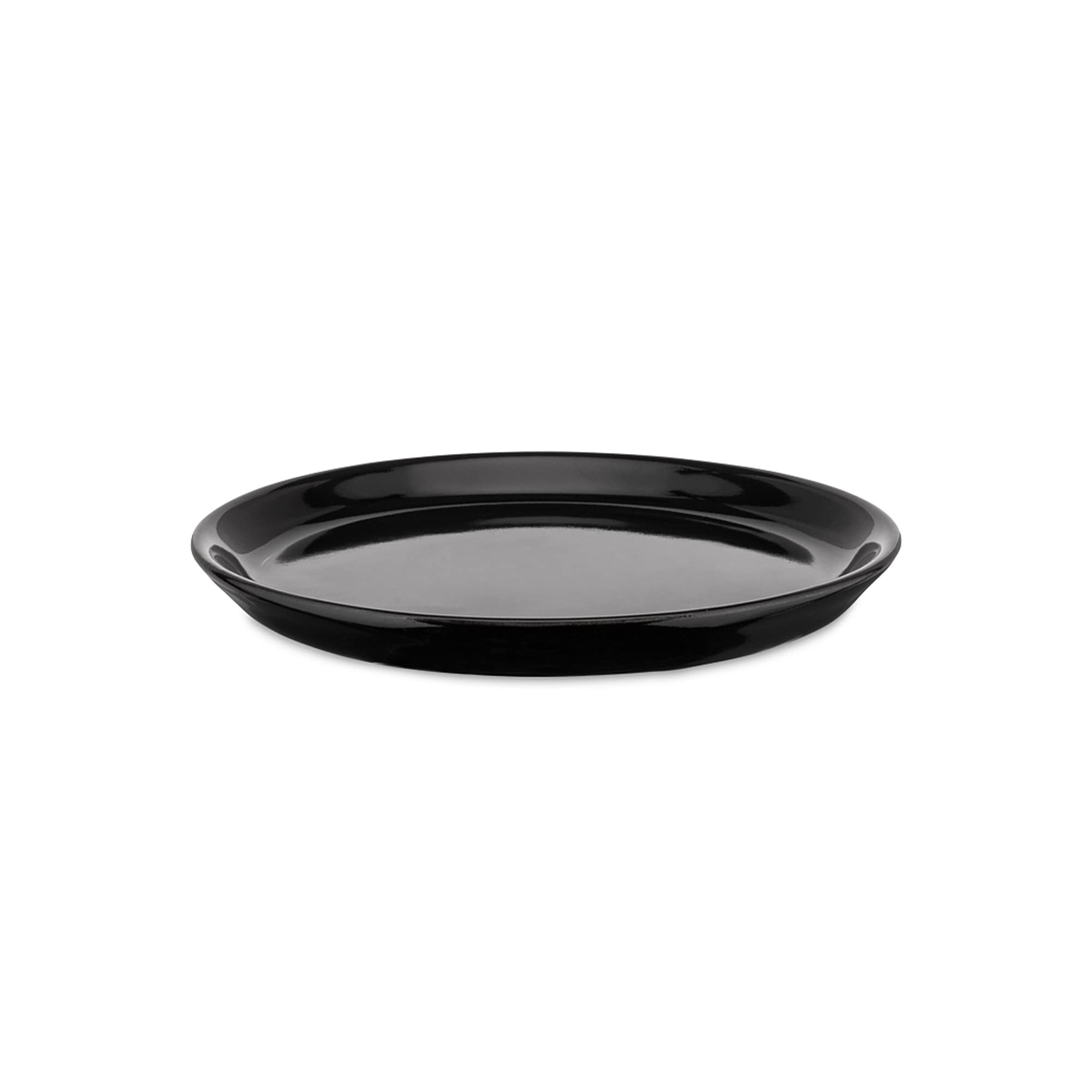 Alessi Tonale DC03/77 B piattini ceramica neri 4 pezzi