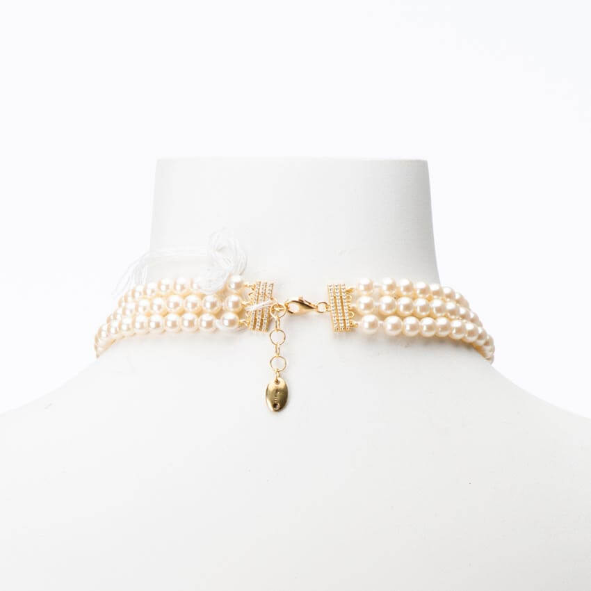 Chic Ad Hoc Collane Girocollo Choker Multifili Perle