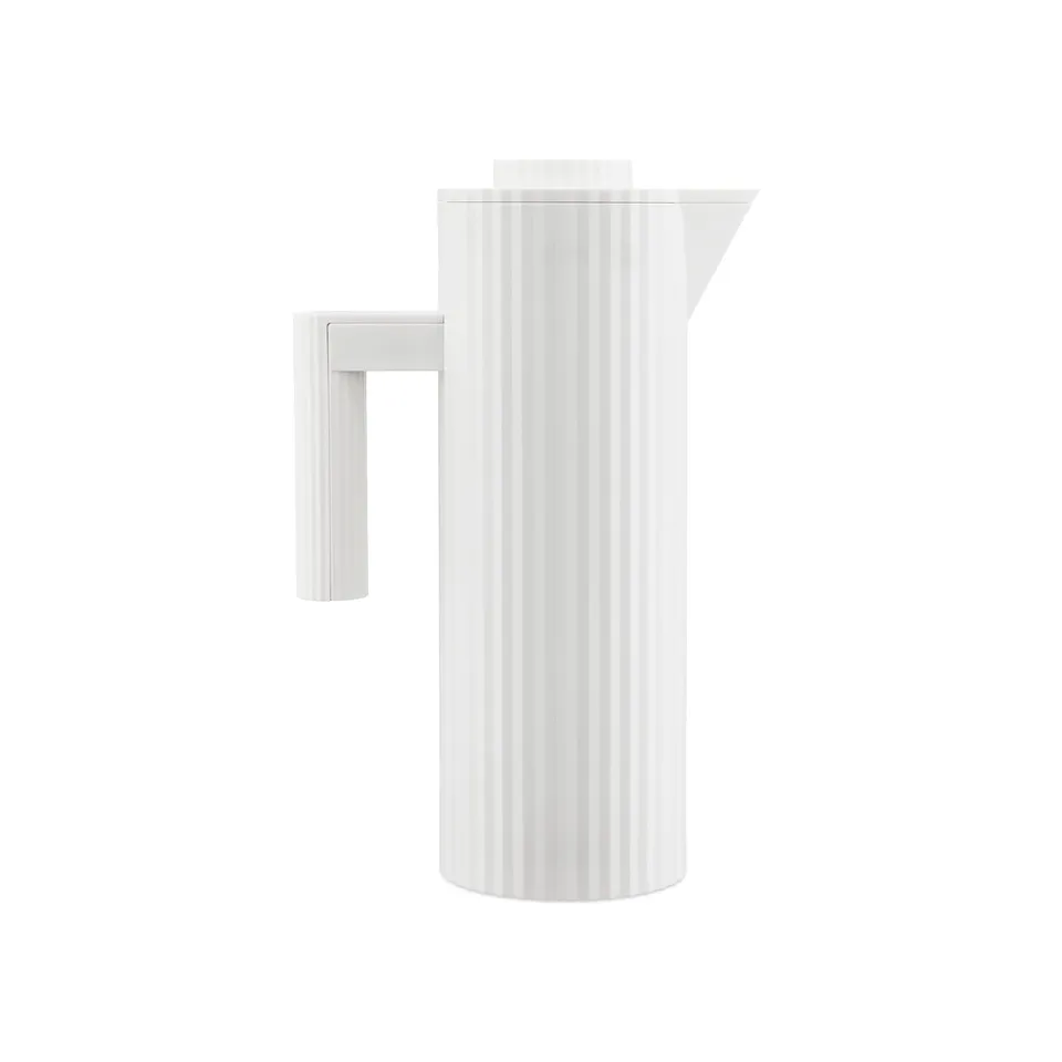 Alessi Plissé MDL12 W caraffa termoisolante 100 cl bianca