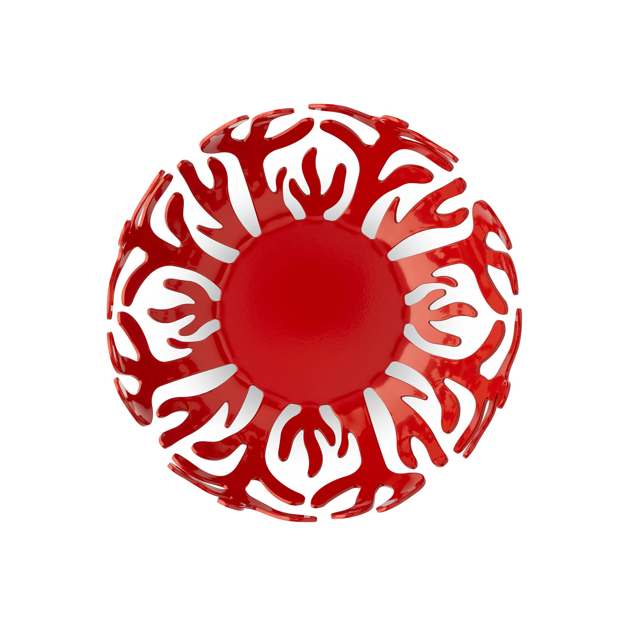 Alessi Mediterraneo ESI01/21 Fruttiera Acciaio Rossa