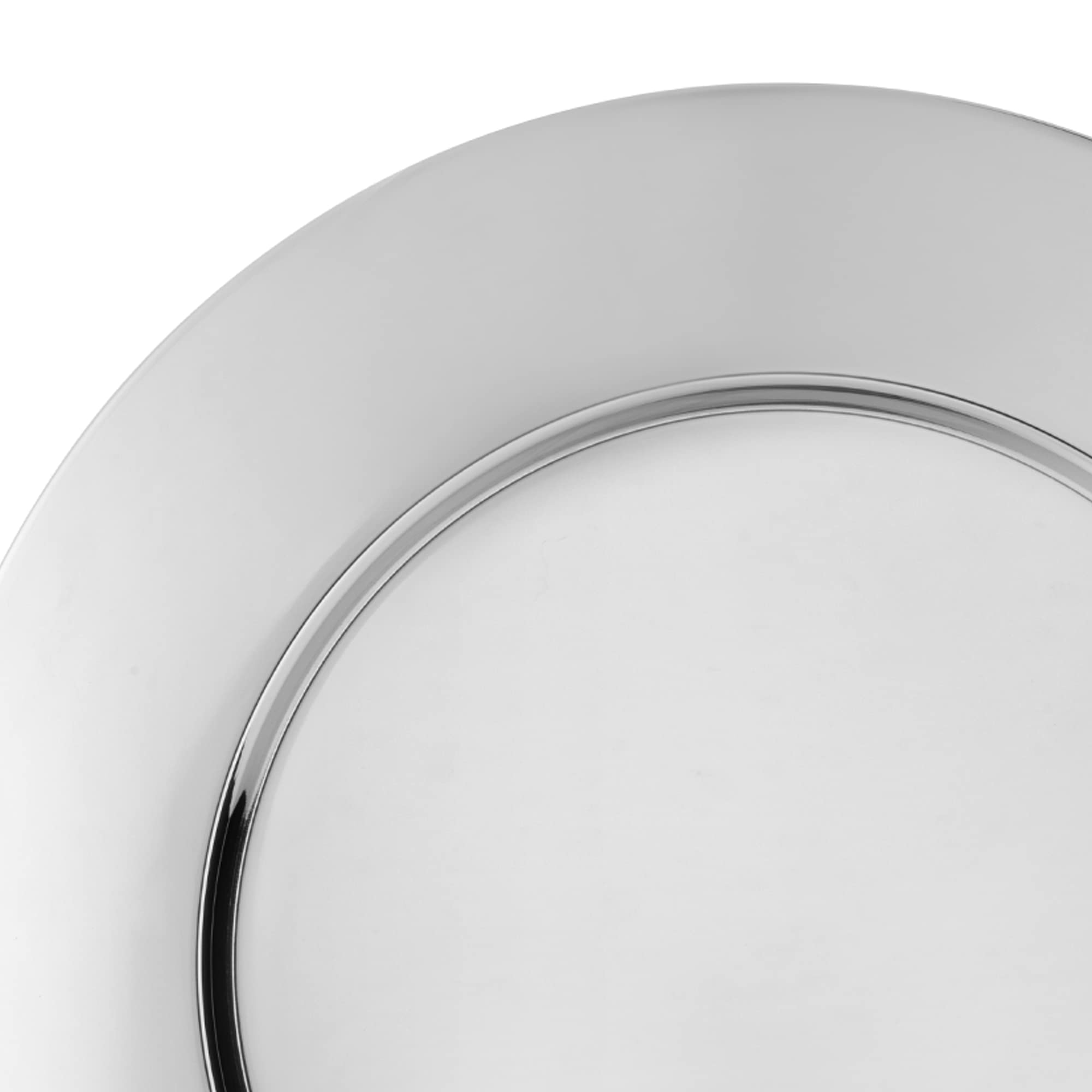 Alessi Tavola SG43 sottopiatto acciaio 33 cm lucido