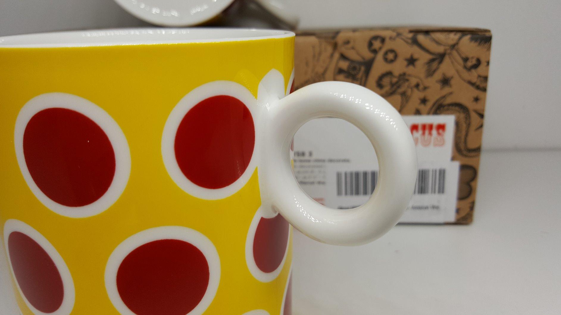 Alessi Circus MW58 2 Mug Bone China Multicolore