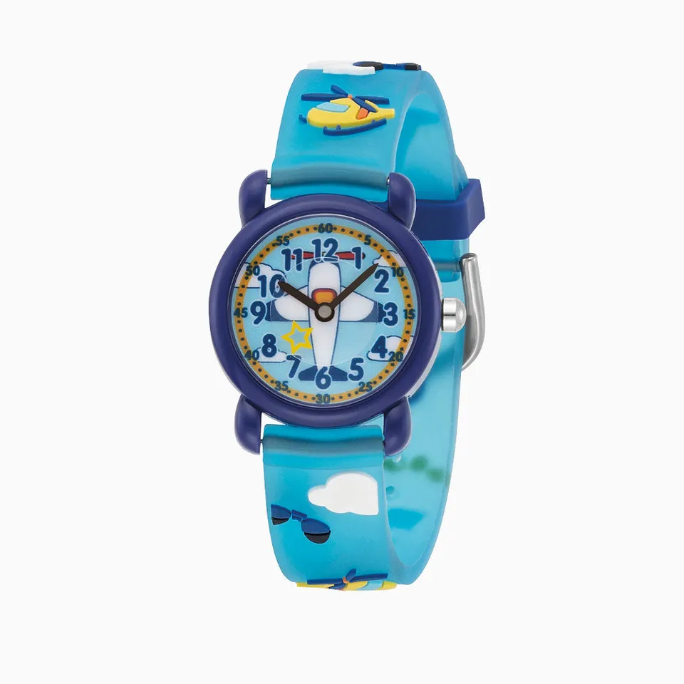 Engelsrufer Kinder Flugzeug orologio bambino con astuccio