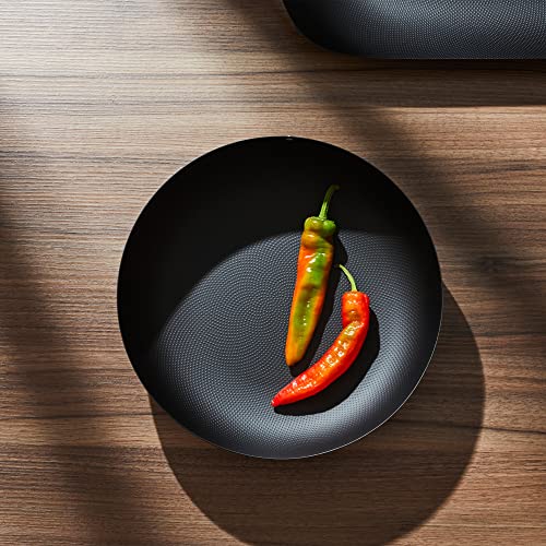 Alessi JM17/24 BT Cestino Rotondo Nero 24 cm Morrison