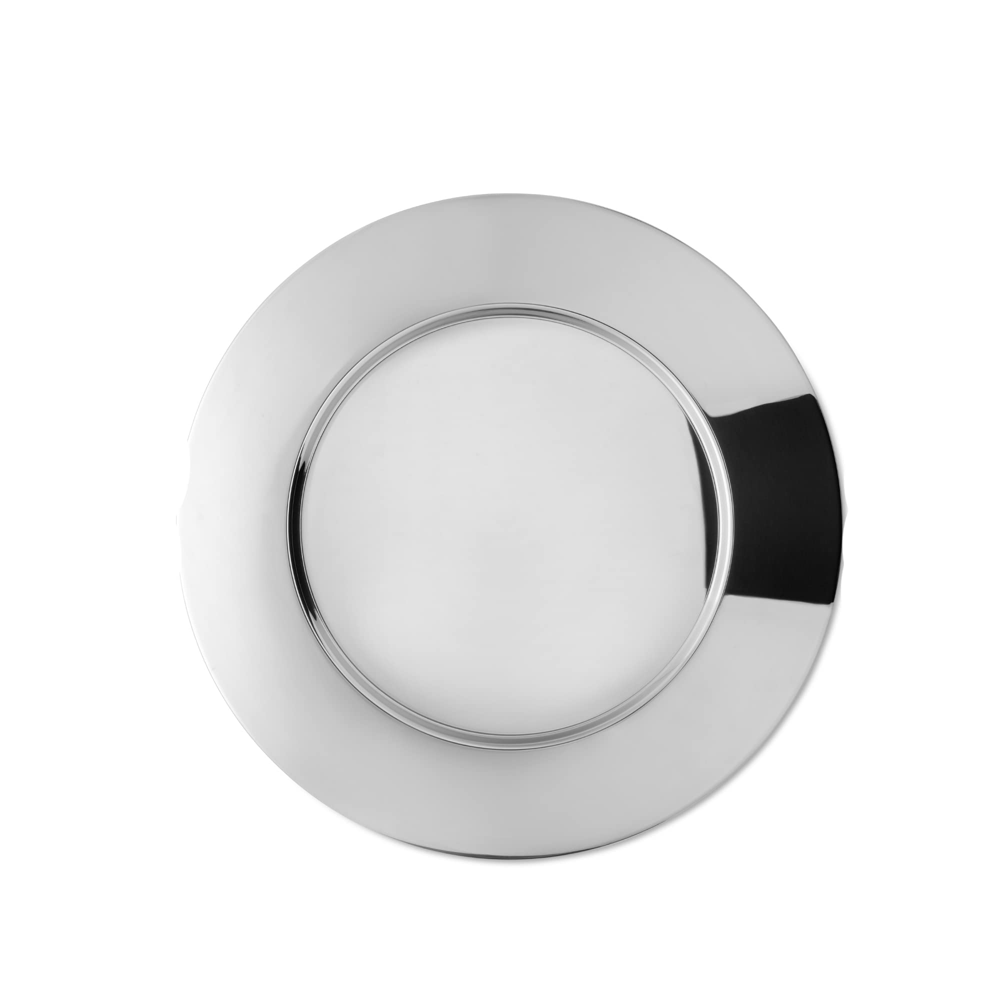 Alessi Tavola SG43 sottopiatto acciaio 33 cm lucido