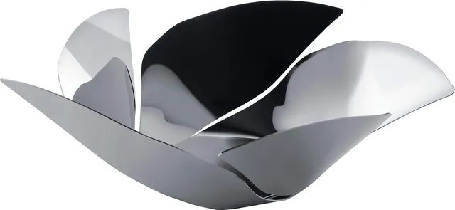 Alessi Twist Again OD02/29 fruttiera acciaio argento 29 cm