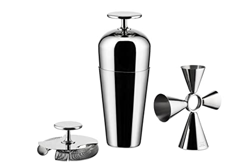 Alessi The Tending Box GIA26SET set cocktail acciaio 3 pezzi