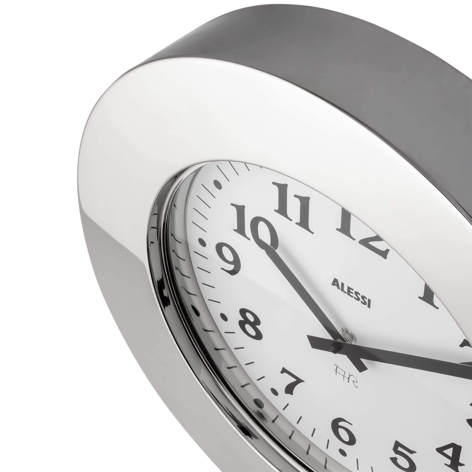 Alessi Momento 11 Orologio da Parete Acciaio 40 cm