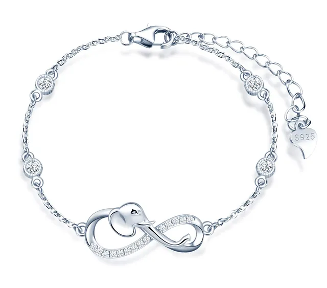 INFINIONLY Fashion Bracelets bracciale argento 925 diamante