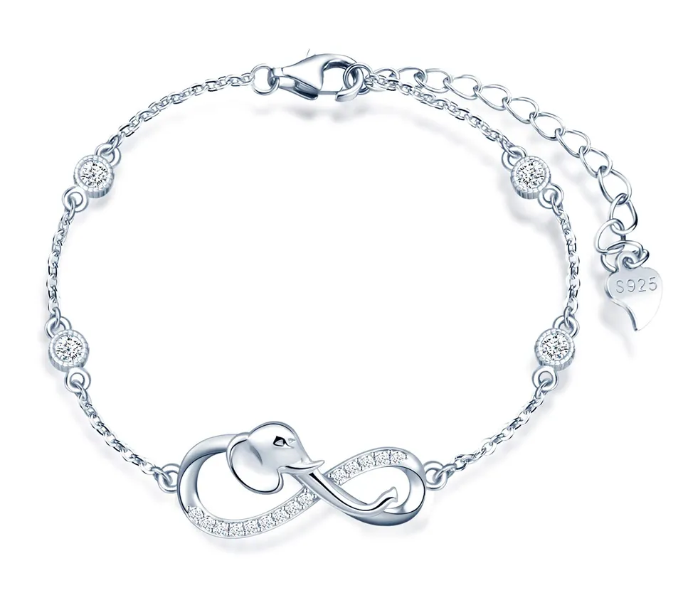 INFINIONLY Fashion Bracelets bracciale argento 925 diamante