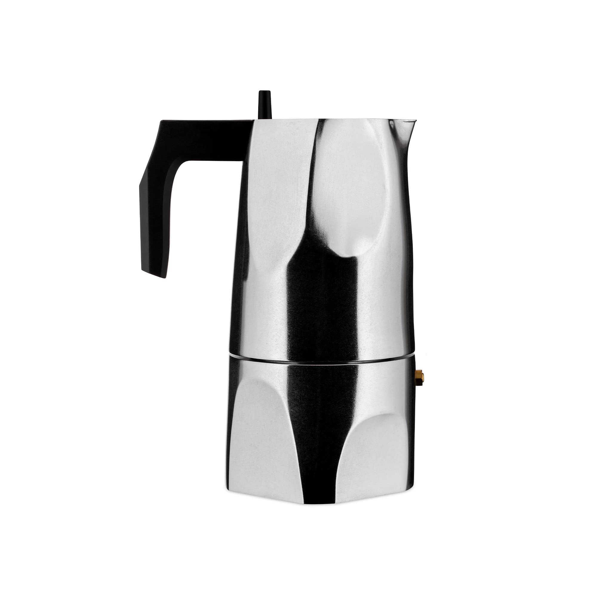 Alessi Ossidiana MT18/6 moka 6 tazze alluminio