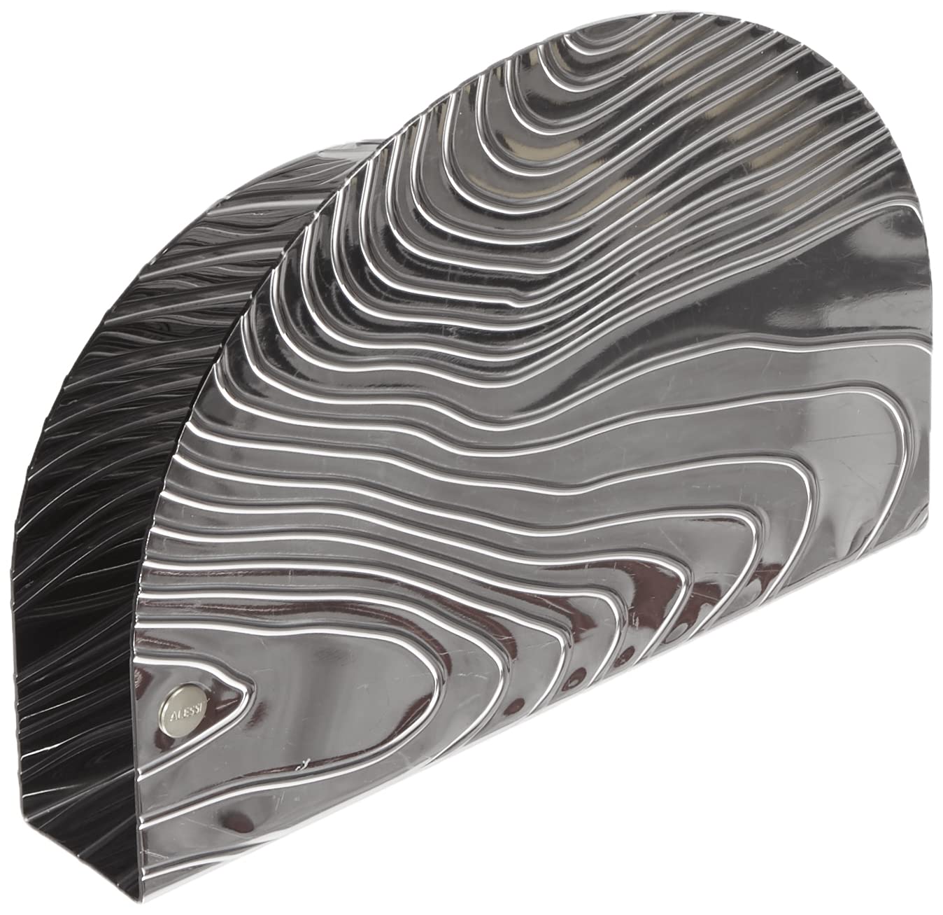 Alessi Veneer PU08 portatovaglioli acciaio 18/10 12 cm