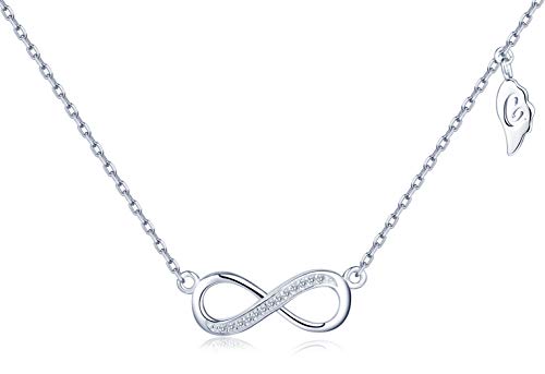 INFINIONLY Fashion Necklaces collana infinito argento sterling 925