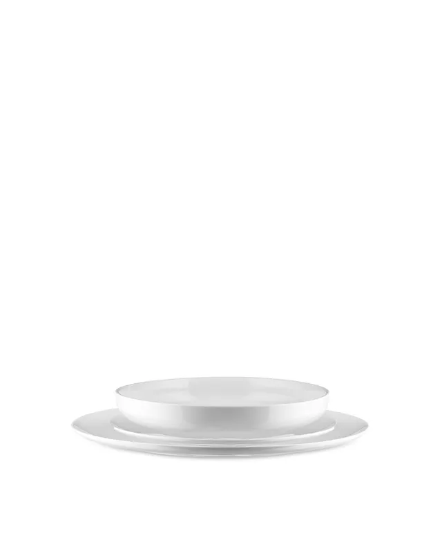 Alessi Itsumo NF07S12 servizio piatti porcellana bianca 12 pezzi