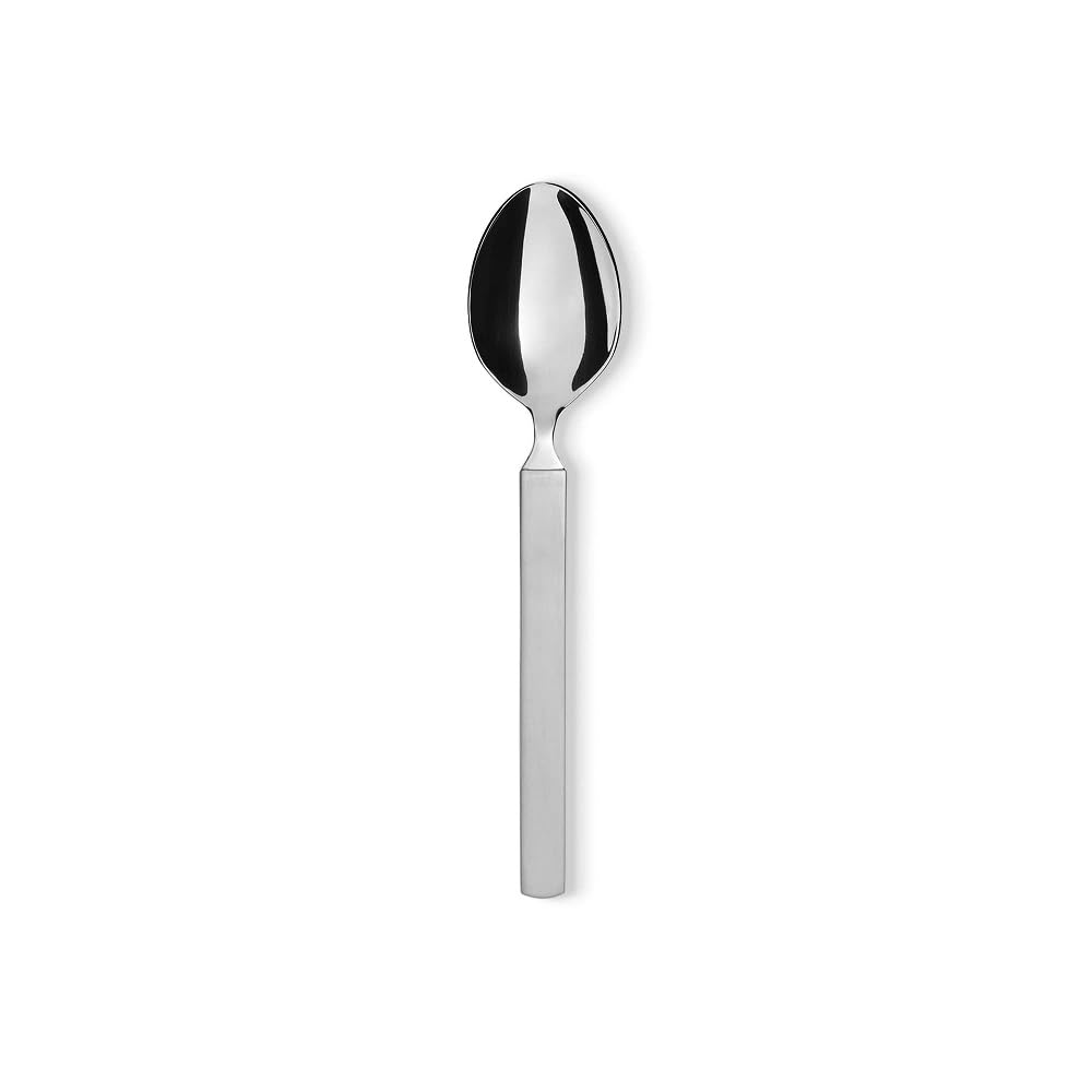 Alessi Dry 4180/4 Cucchiai Dessert Acciaio Set 6 pz 17 cm