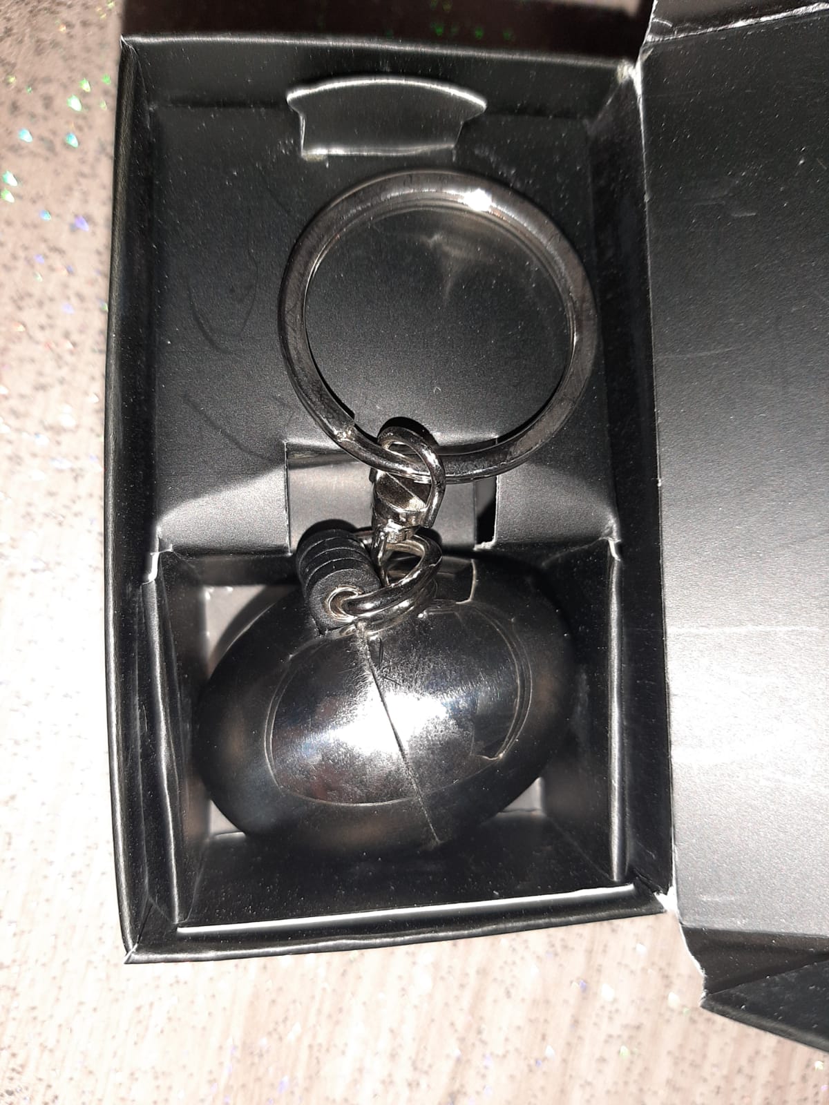 Alessi Bon Bon FA07 Portachiavi Portagettone Acciaio Grigio
