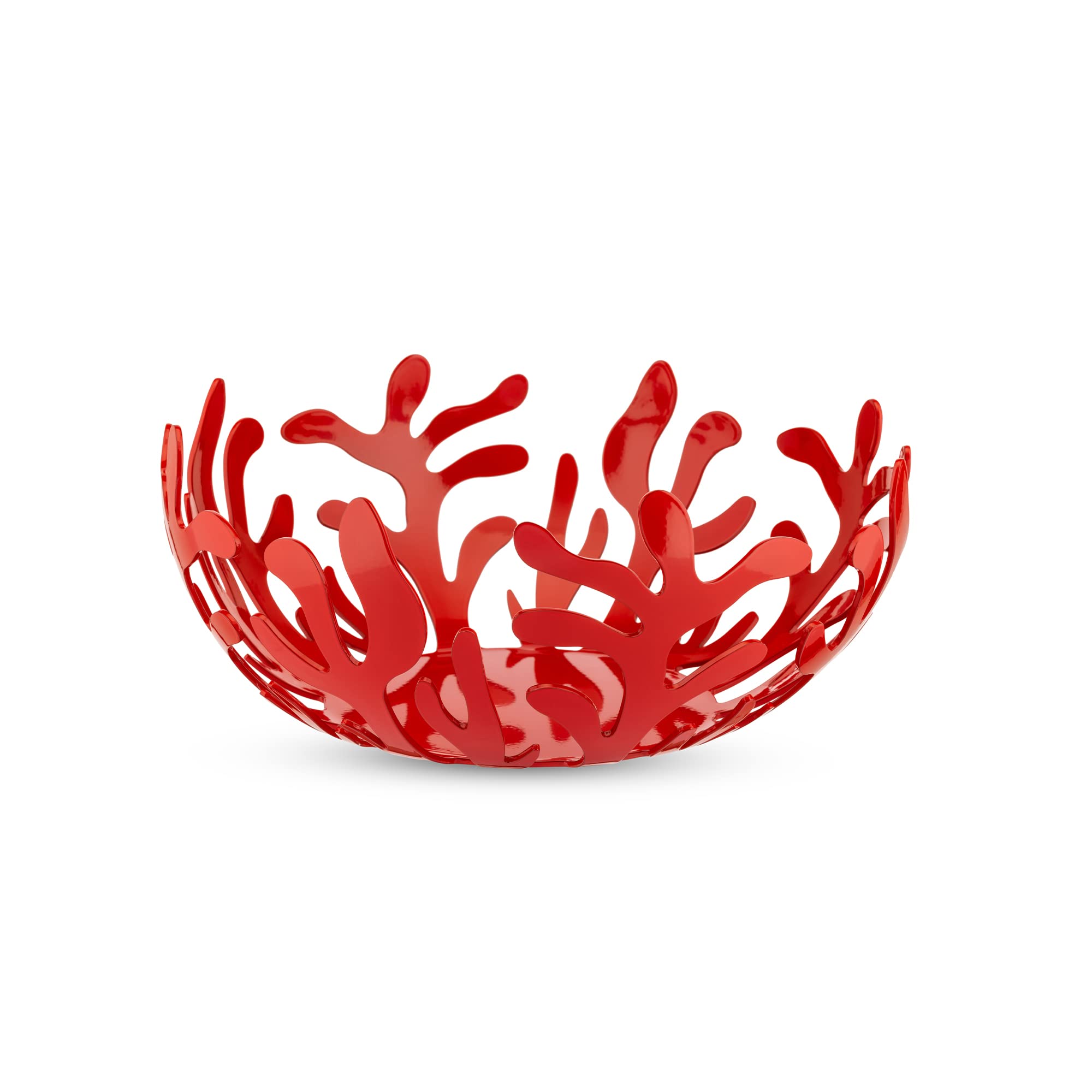 Alessi ESI01/25 Mediterraneo fruttiera acciaio 25 cm argento