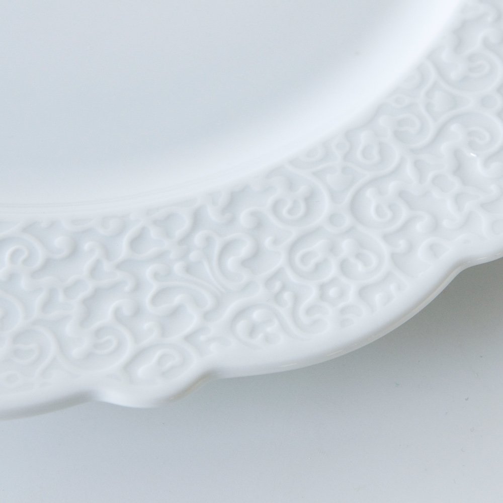 Alessi Dressed piatto portata porcellana moderno
