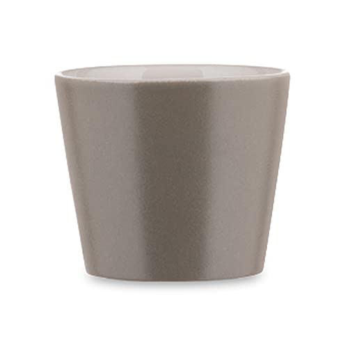 Alessi Tonale DC03/76 Tazzina Ceramica Grigio Chiaro Set 4